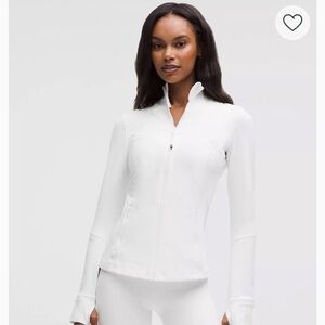 White Zip-Up Jacket lululemon
